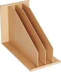 Dowell 4007 TD3 Wooden Vertical Tray Divider Organizer for Cabinets