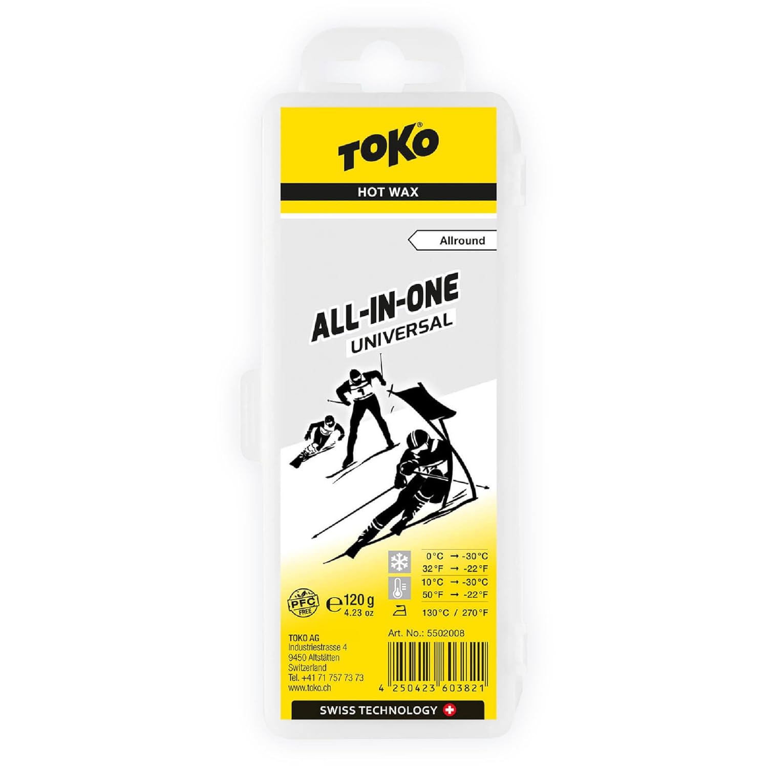TOKO All in One 120g Wax - All-inclusive Wax Solution!