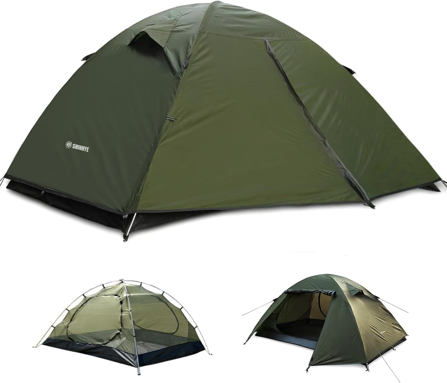 Backpacking Tent for Camping 2/3/4 Person Ultralight Waterproof