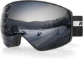 RIOROO Magnetic Anti-Fog Ski Goggles - UV Protection