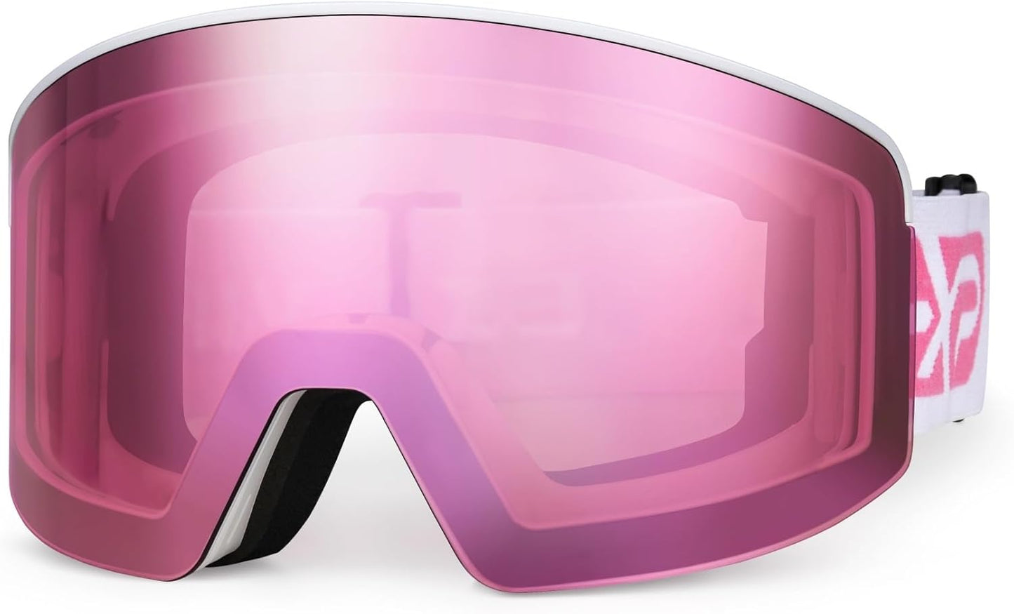 EXP VISION Magnetic Ski Goggles, Anti-Fog & UV400 Protection - For Men & Women
