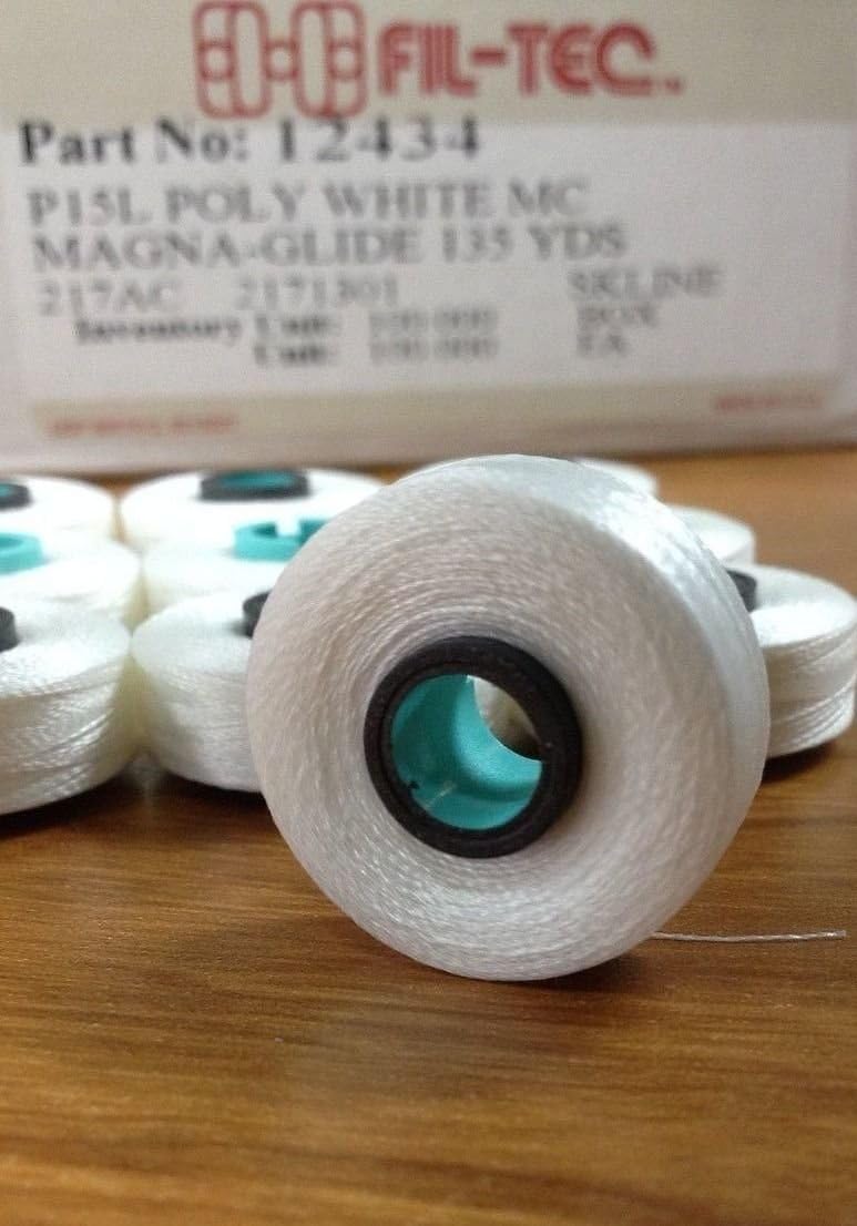 Magna Glide White Bobbins L Style for Seamless Sewing Experience