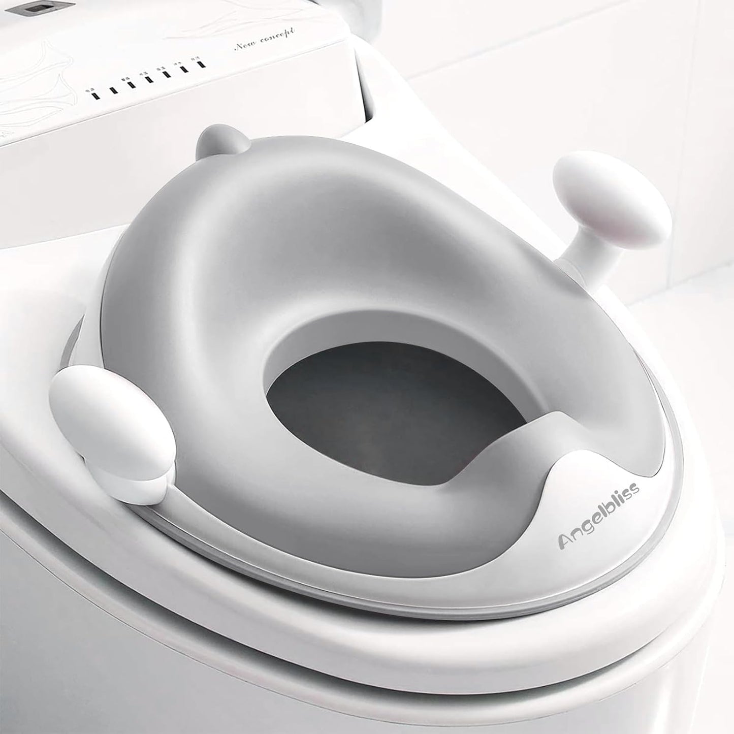 ANGELBLISS Baby Potty Training Toilet Seat with Soft Cushion