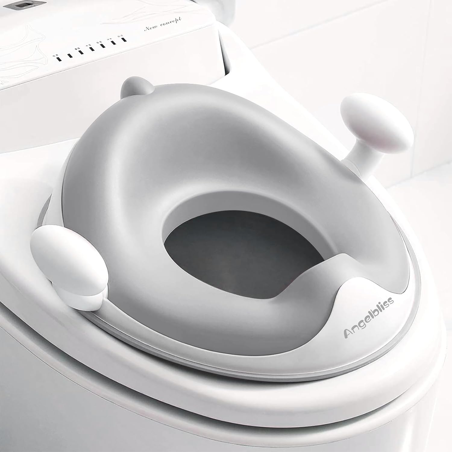 ANGELBLISS Baby Potty Training Toilet Seat with Soft Cushion