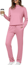 Totatuit Womens Lounge Sets Two Piece Tracksuits - Cozy Fall Layering