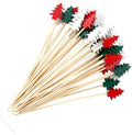 Christmas Party Essential: 100 Bamboo Cocktail Picks by Kopida