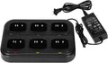 SAMCOM Six Way Charger Multi Unit Rapid Gang Charger - Organized