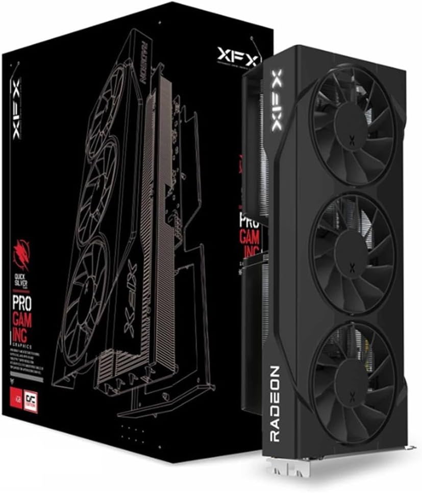 XFX Swift AMD Radeon RX 9060 XT OC Triple Fan Gaming Edition
