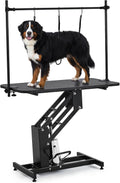 Garvee 43.3ft Hydraulic Dog Grooming Table - Heavy Duty Stable Lift