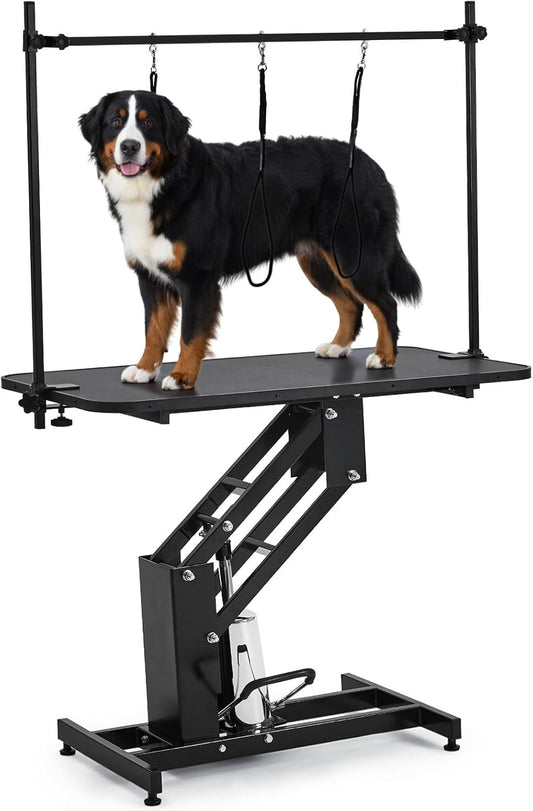 Heavy Duty Hydraulic Dog Grooming Table for Professional Use