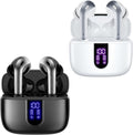 TAGRY X08 Black and White True Wireless Earbuds - 60H Playback