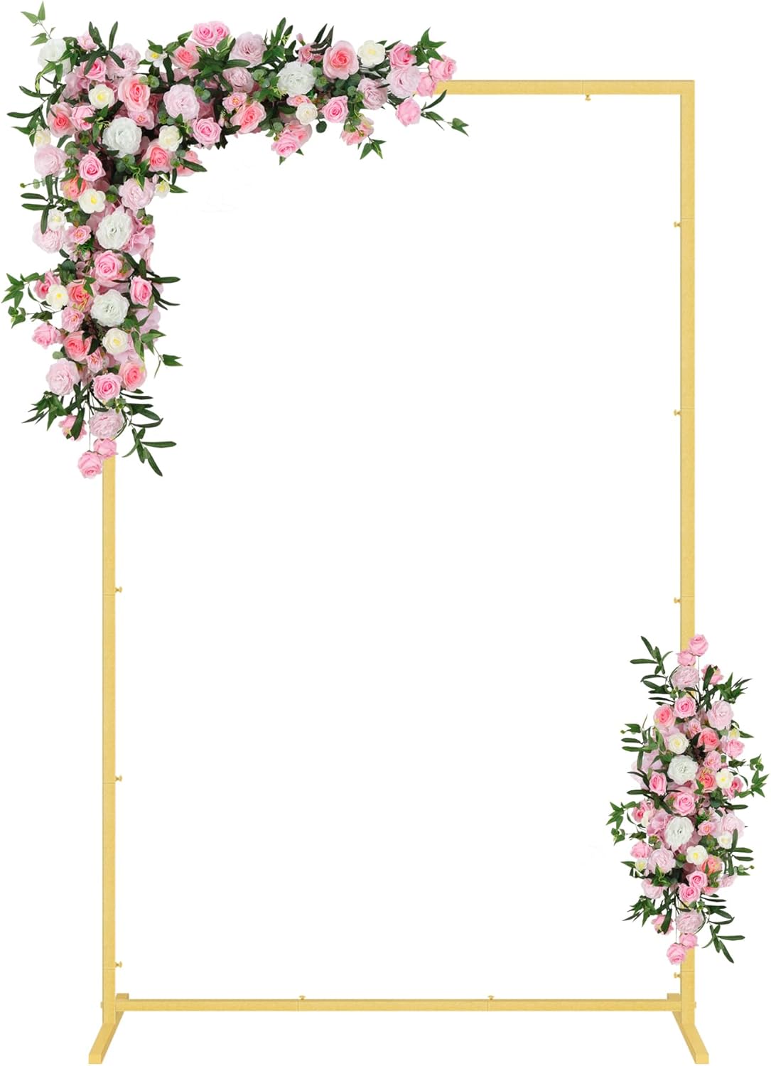 Elegant Wedding Arch Background Metal Frame for Celebrations