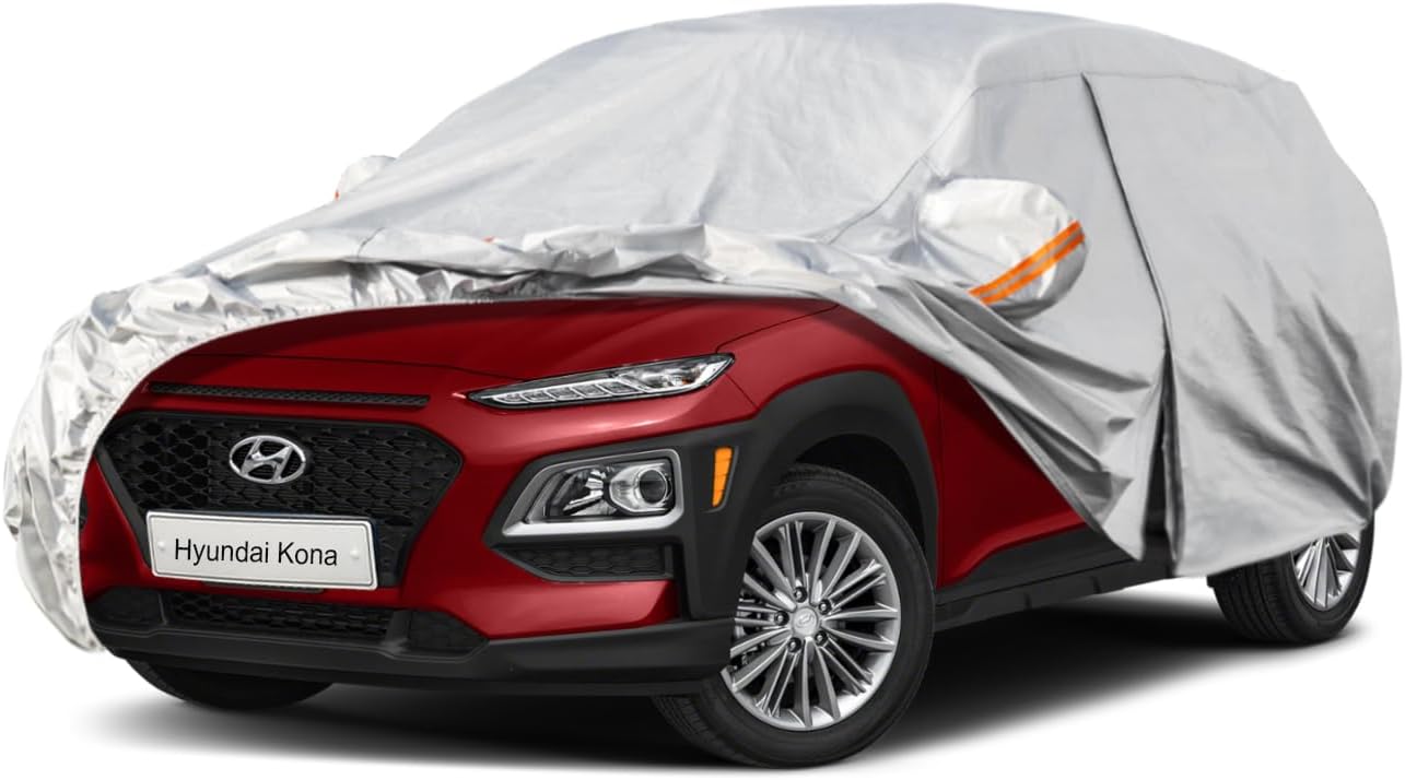 Kayme 6 Layers SUV Car Cover for Hyundai Kona - Ultimate Protection