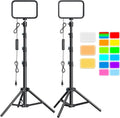 UBeesize 2-Pack RGB Photography Lighting Kit - Versatile Studio
