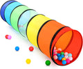 Kids Play Tunnel for Toddlers - Colorful Pop Up Crawl Tunnel Toy