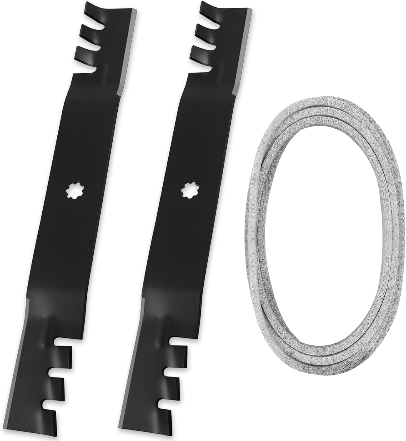 HQPASFY GX22151 Mulching Blades & GX20072 Lawn Mower Belt