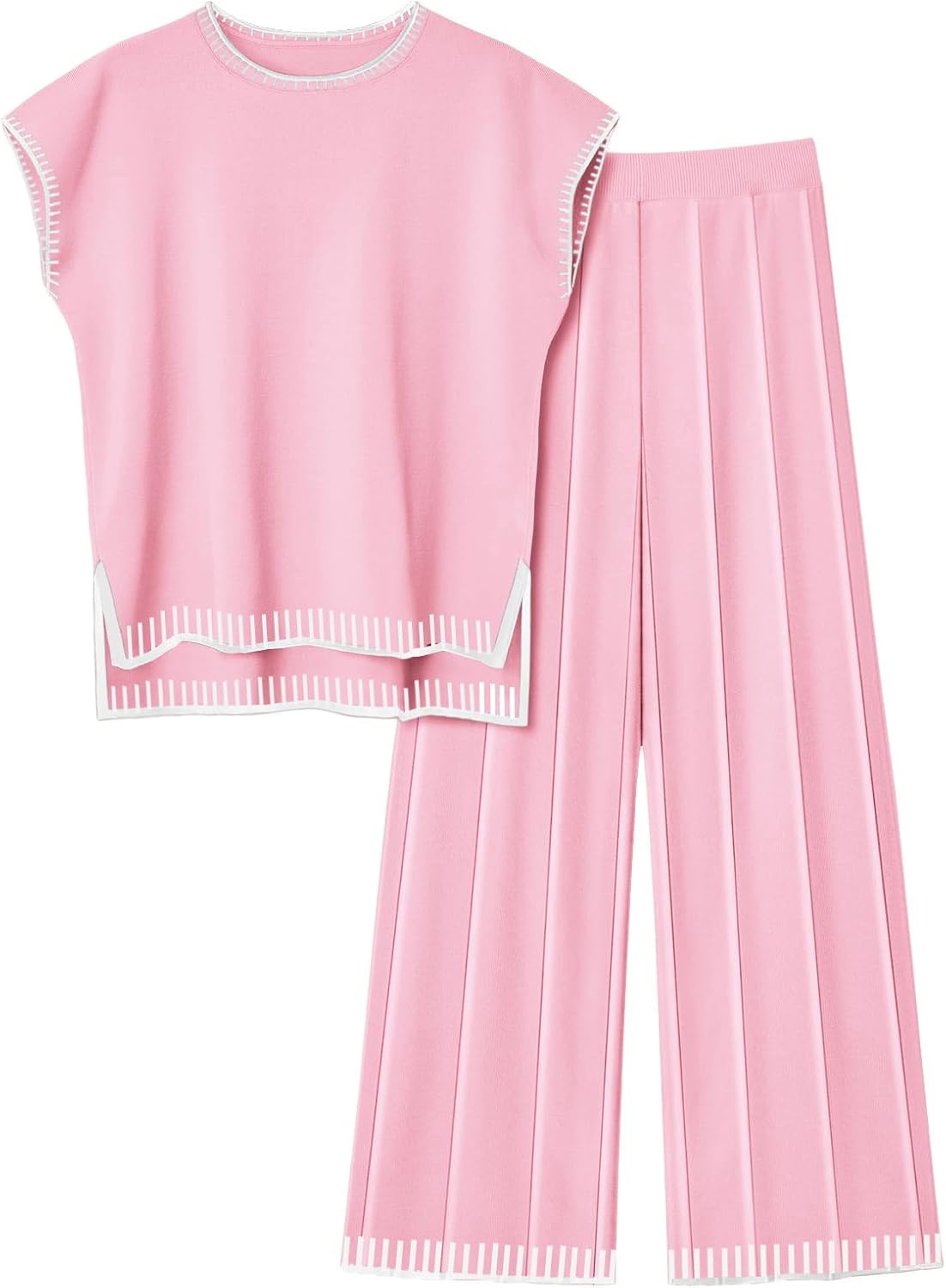 Ekouaer Womens Matching Sets Knit Sweater Sets for All Seasons