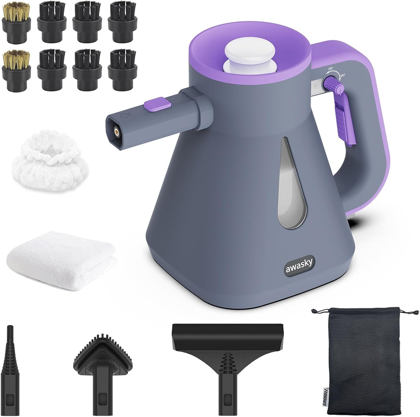 Handheld Steam Cleaner for Home Kitchen Grout Tile Shower Cleaning