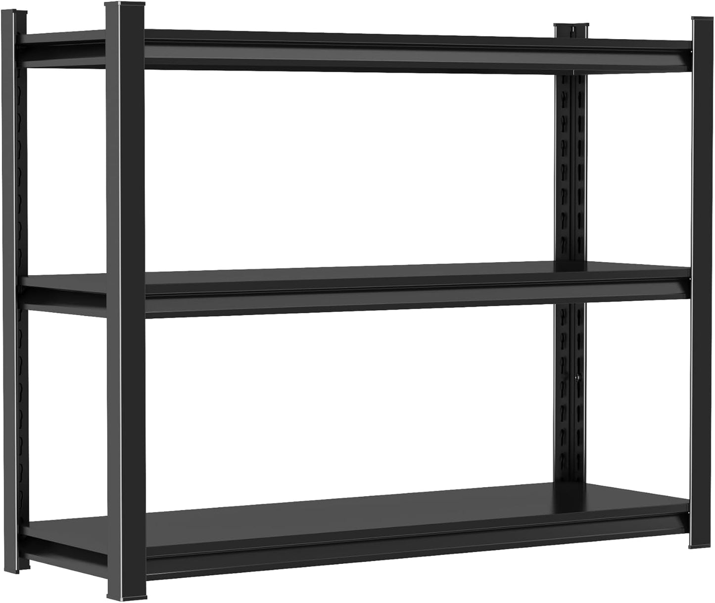 Heavy Duty 3-Tier Metal Garage Shelving Unit for Storage