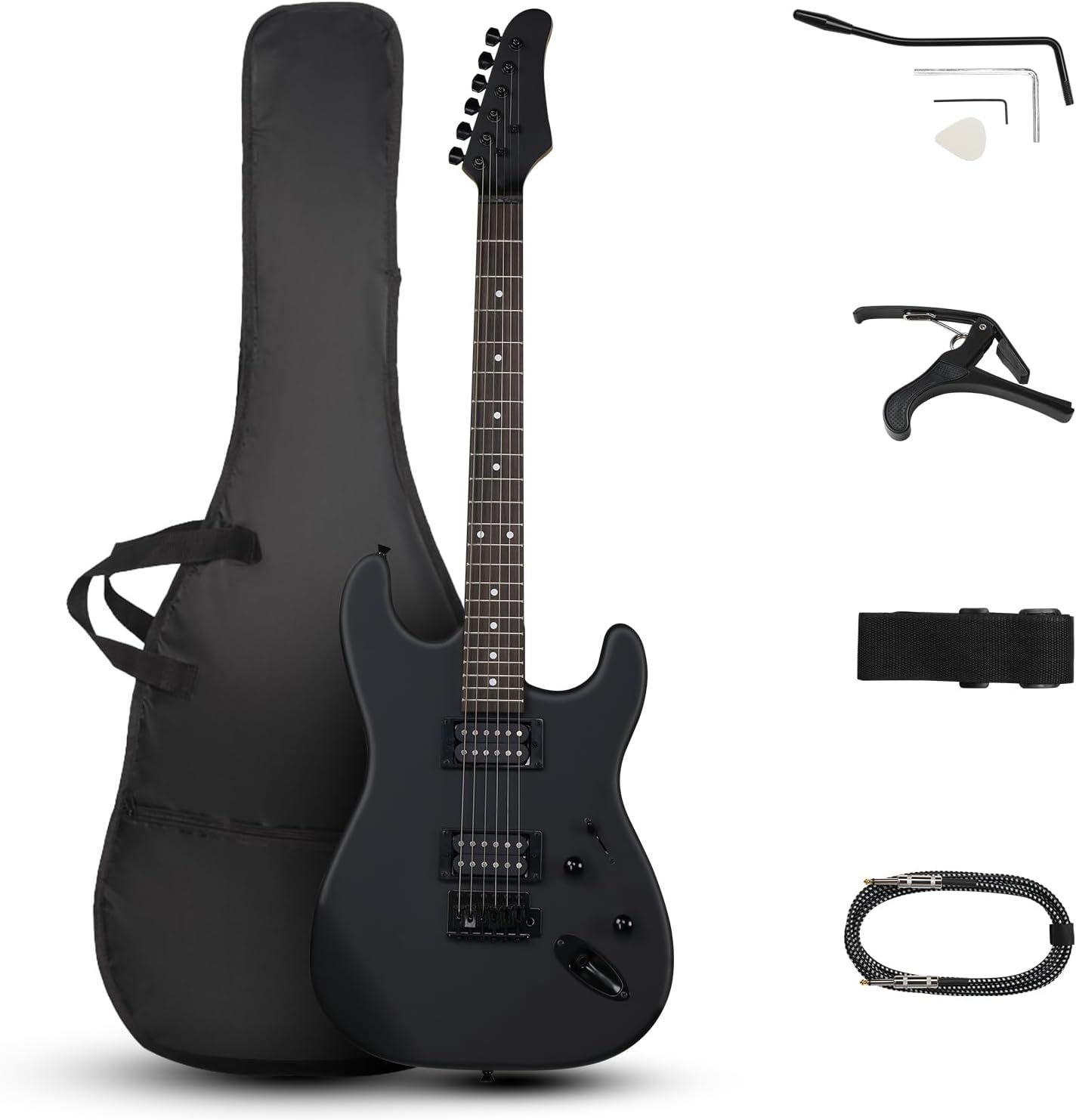 Ktaxon 39 Electric Guitar Kit - Upgraded for Beginners