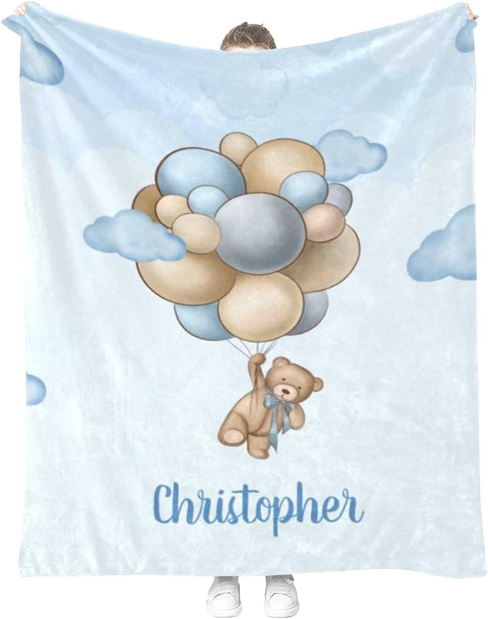 Customized Baby Name Blanket - Perfect Birthday Gift!