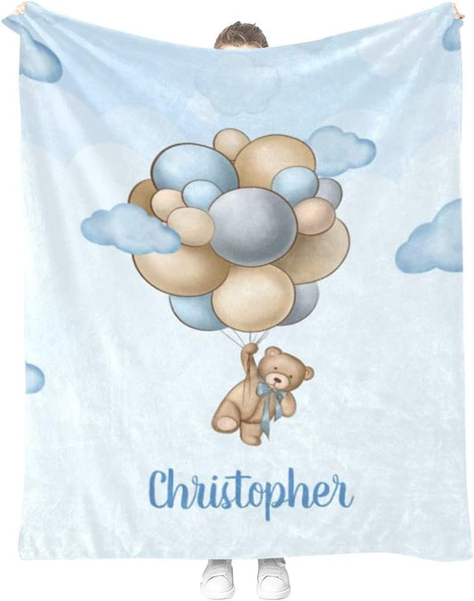 Customized Baby Name Blanket - Perfect Birthday Gift!