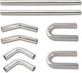 2 in DIY Custom Mandrel Exhaust Pipe Kit 8PCS - T304 Stainless