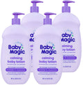 Baby Magic Calming Lotion 30oz x4, Paraben-Free Lavender