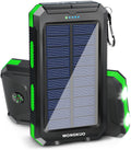 Solar Charger Power Bank 36800mAh - Fast QC3.0 Portable Charger