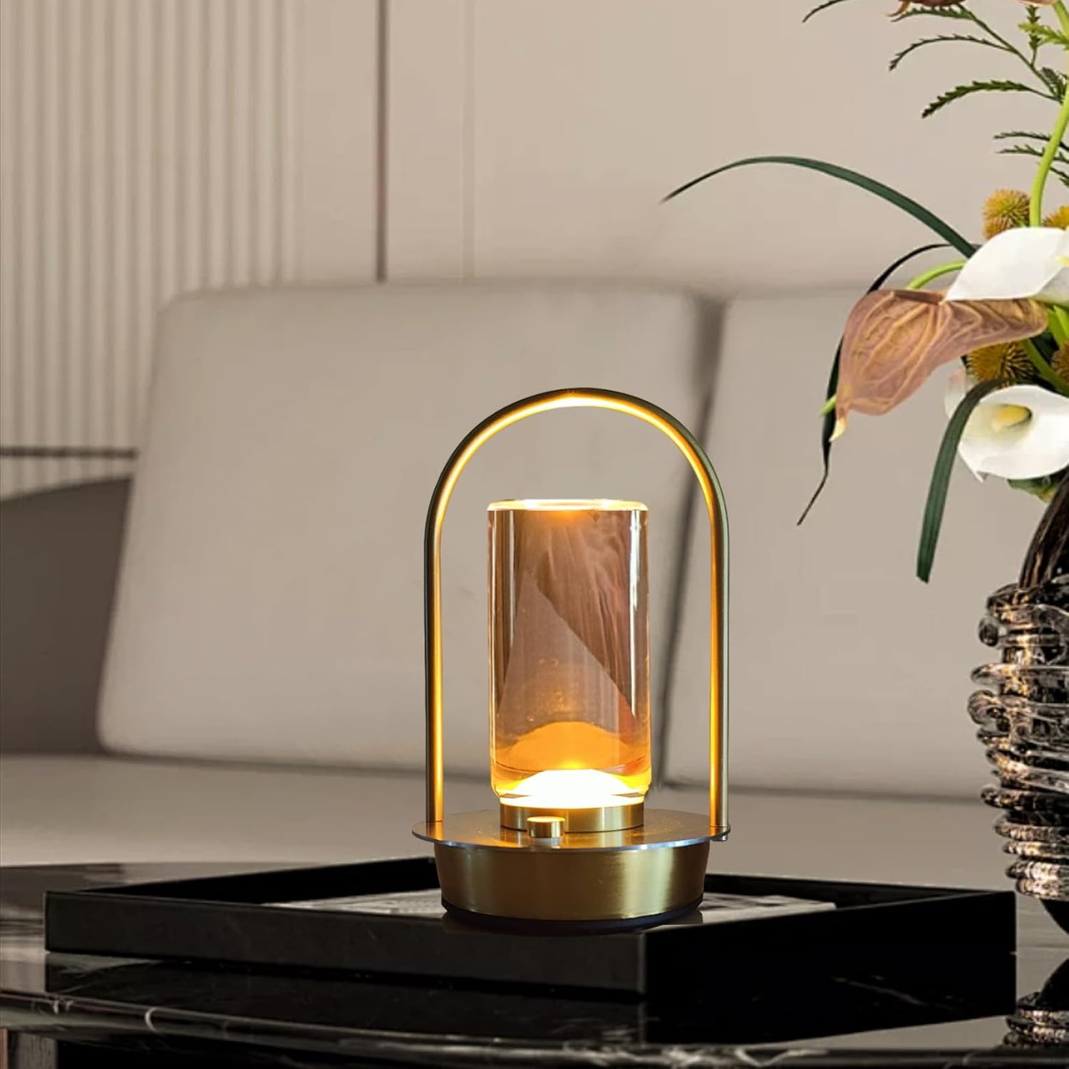 Dimmable LED Table Lamp, Modern Design, Tri-Color Options - Ideal for Any Room