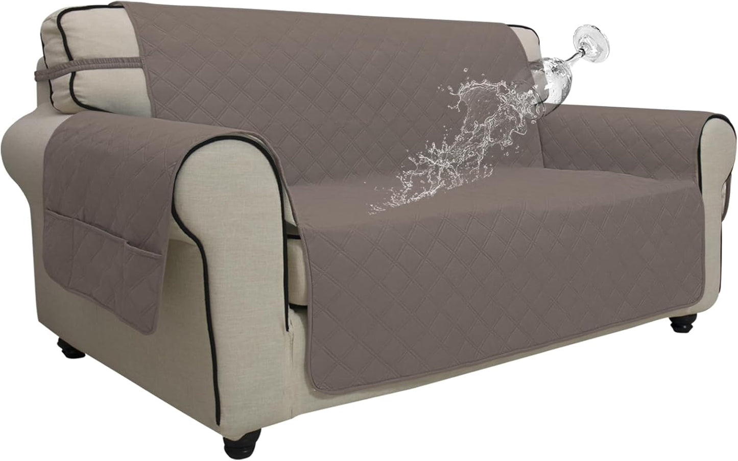 Easy-Going Waterproof Oversized Loveseat Cover for Pets