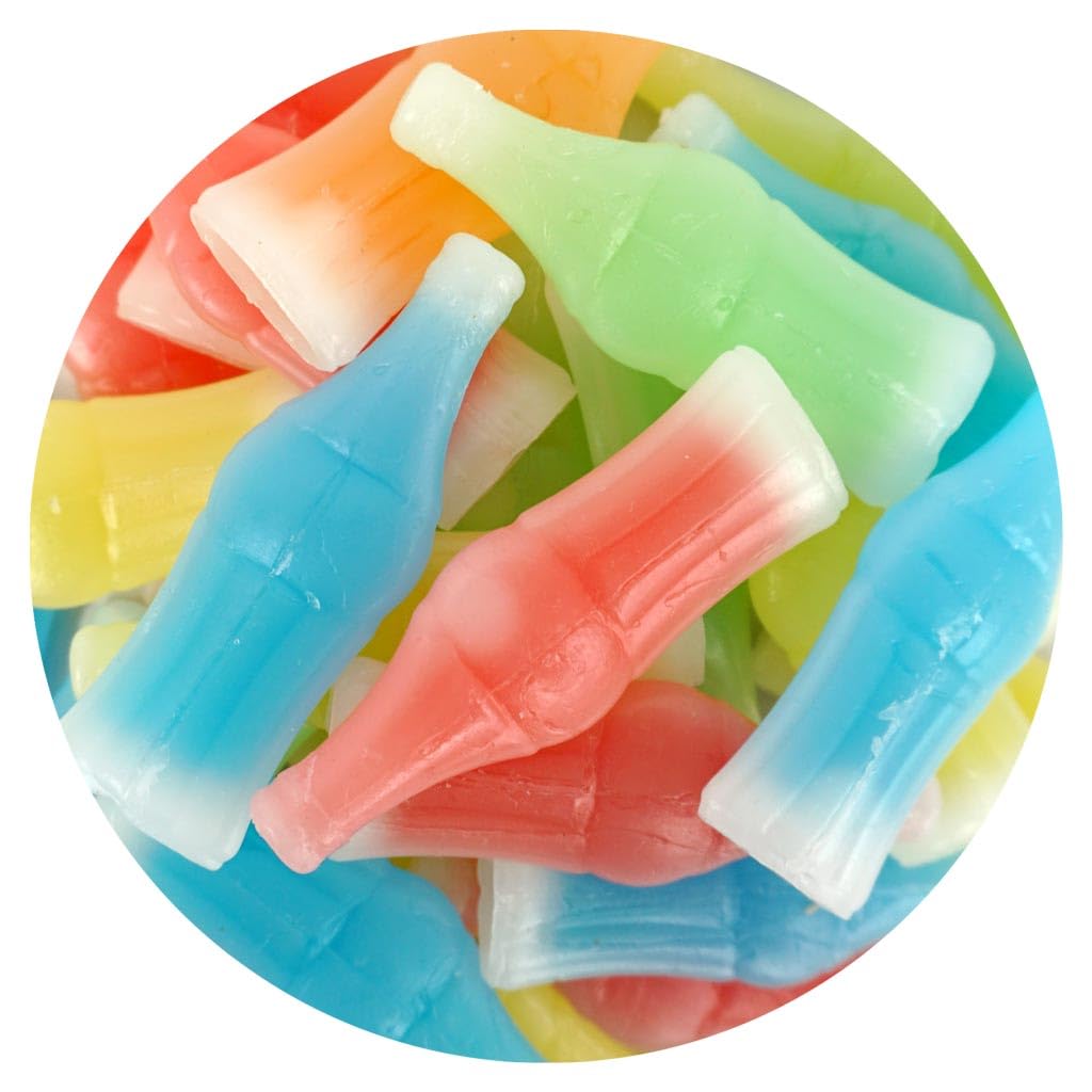 Nik-L-Nips Wax Bottle Candy - Nostalgic 4lb Bulk Bag Treats