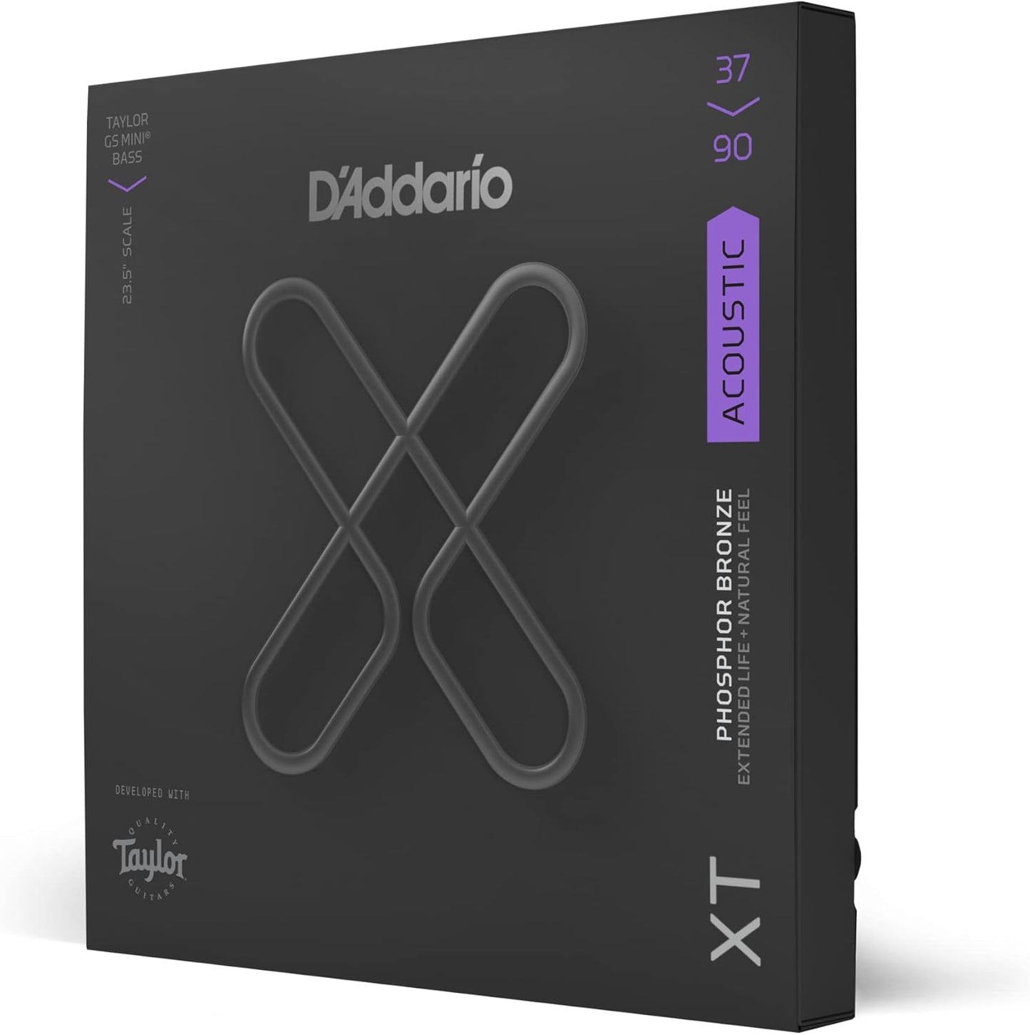 D'Addario XT Bass Strings - Phosphor Bronze, Custom Light - Superior Performance