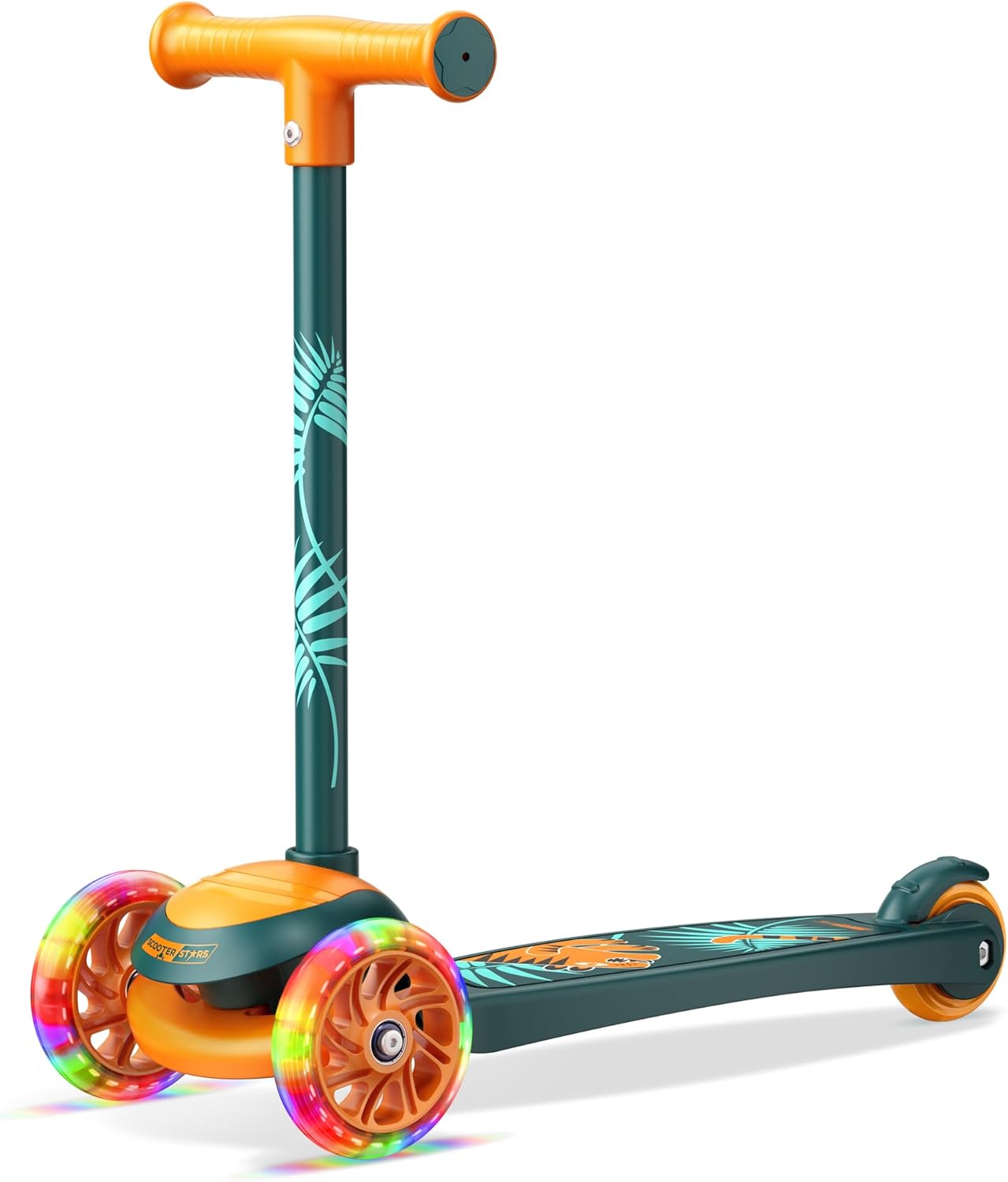 3 Wheel Scooter for Kids with LED Wheels and Anti-Slip Deck
