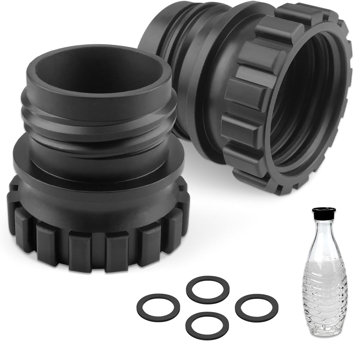 CO2 Quick Adapter: Refill Crystal Bottles Easily
