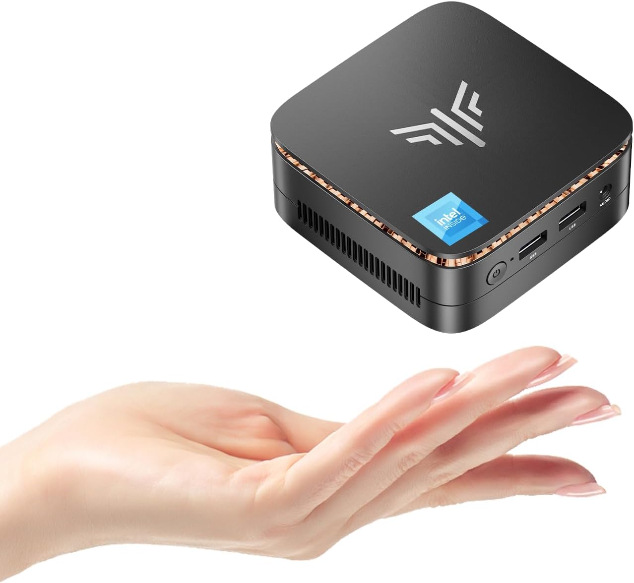 KAMRUI AK1PLUS Mini PC with Alder Lake N97 for Home Office