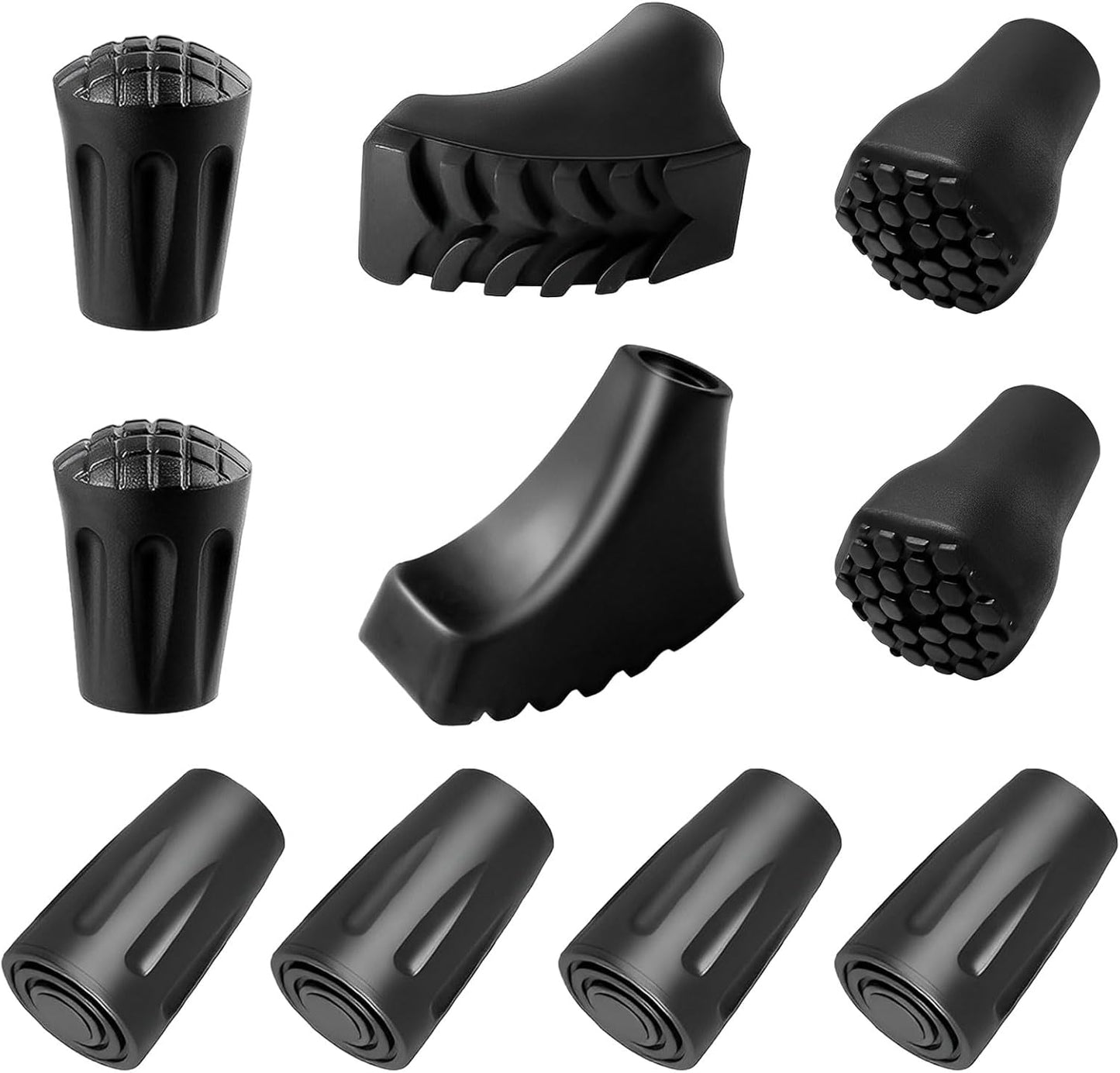 10Pcs Rubber Tips for Hiking Poles, Dexspoeny: Ultimate Protection