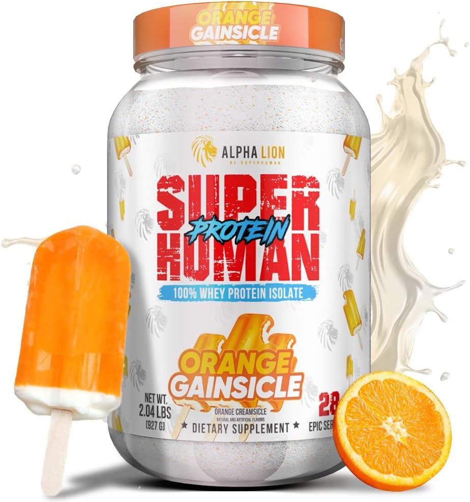 Superhuman Whey Protein Powder for Muscle Recovery & Growth