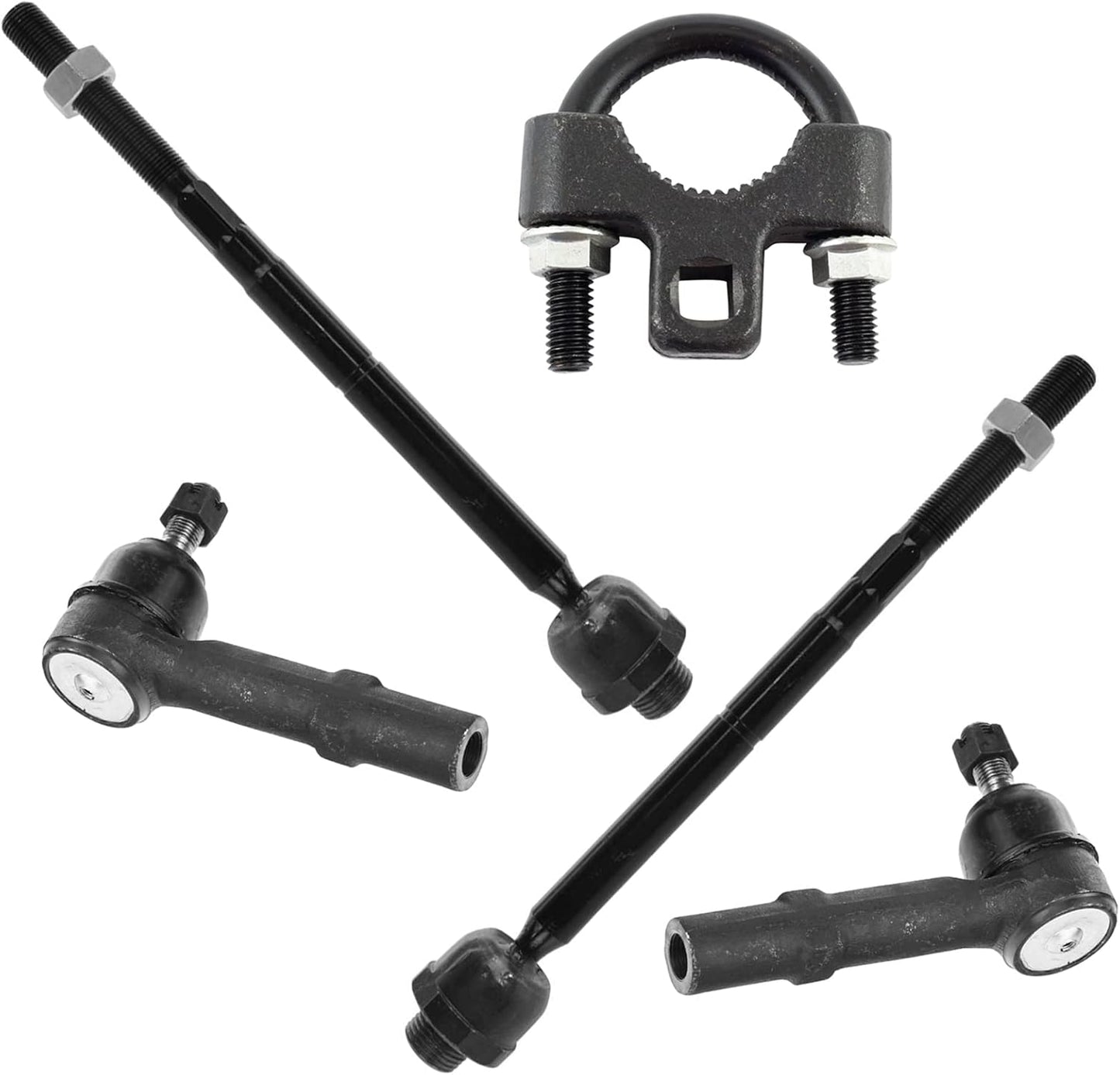 TRQ Front Tie Rod Set for Cadillac Escalade and Chevrolet Models