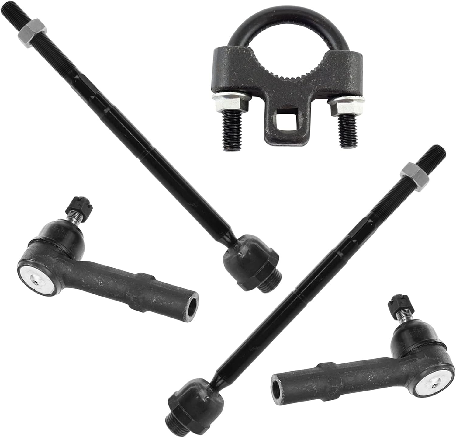 TRQ Front Tie Rod Set for Cadillac Escalade and Chevrolet Models