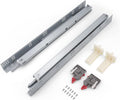 5 Pair 21 in Soft Closing Full Extension Drawer Slides - Heavy Duty