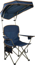 Quik Shade Max Shade High and Wide Folding Camp Tilt Canopy Chair