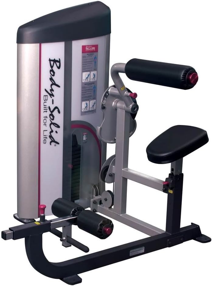 Body-Solid Pro Ab & Back Machine | 210 lb Weight Stack