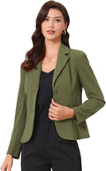 Fashionable Allegra K Office Blazer for Women's Business Wear