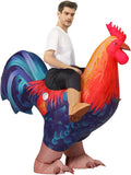 Inflatable Chicken Costume Rooster Adult Suit - Fun Party Outfit