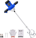 SILVEL 2300W Handheld Electric Cement Mixer for Easy Concrete Mixing