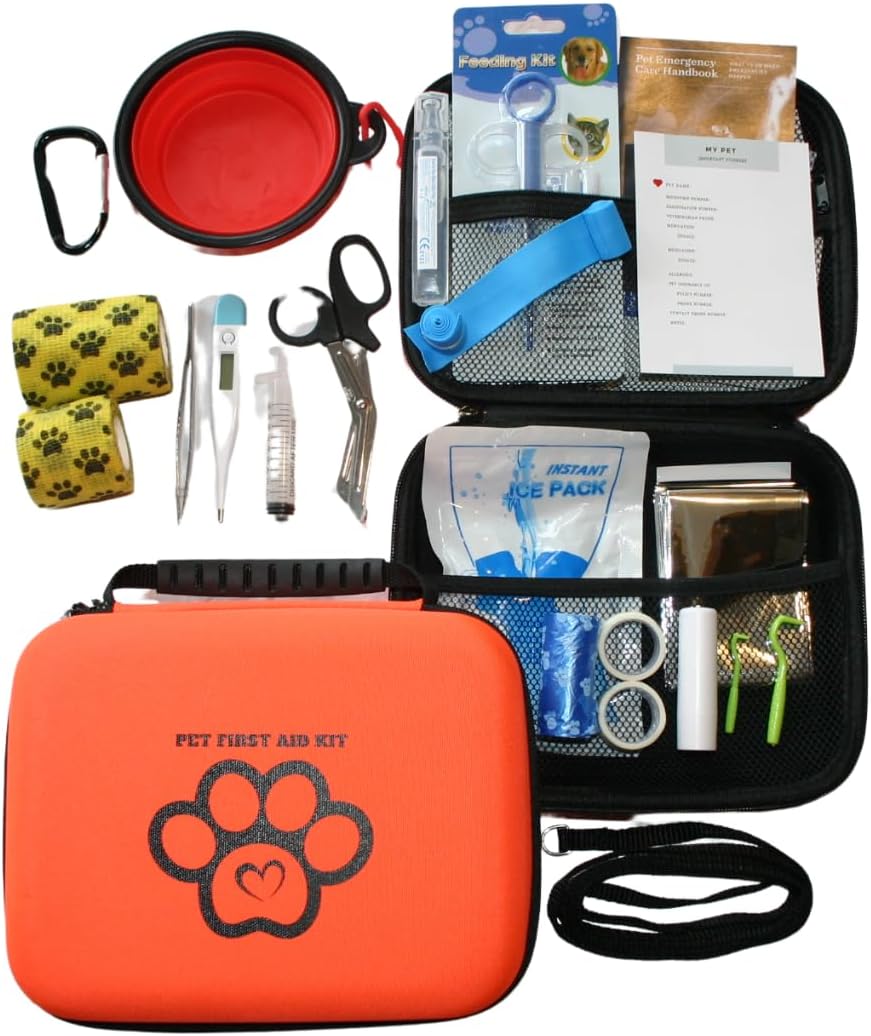 Pet-Friendly Dog First Aid Kit: Compact & Water-Resistant