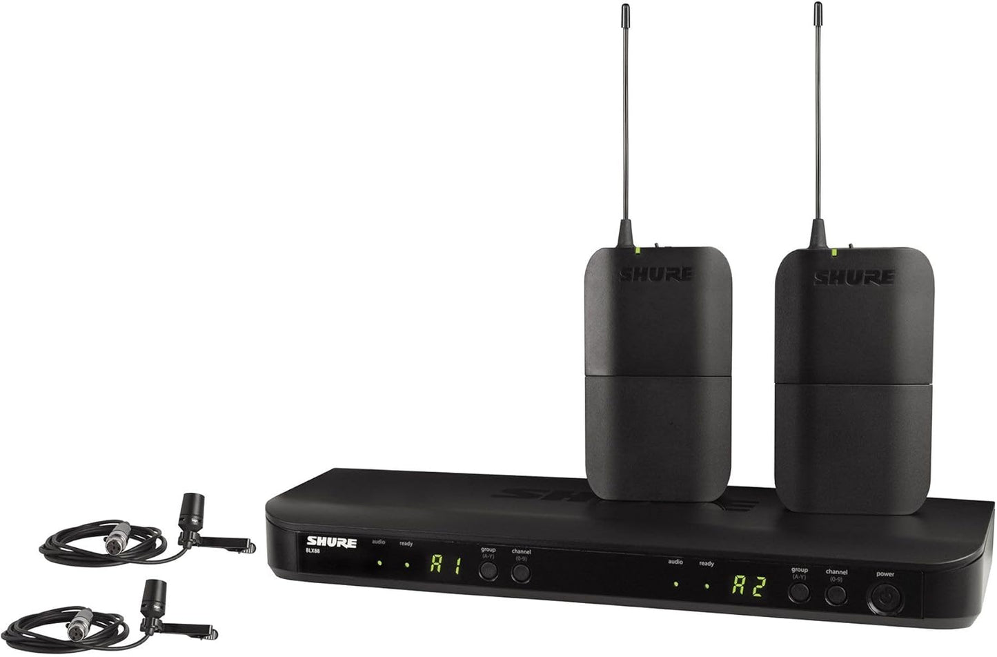 Shure BLX188/CVL Wireless Microphone System with Lavalier Mics