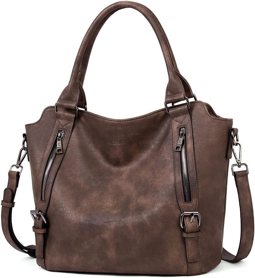 CLUCI Purses for Women Vegan Leather Handbags Large Hobo Bag