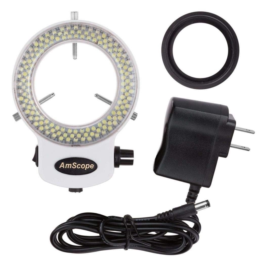 LED-144W-ZK Adjustable 144 LED Ring Light for Microscopes